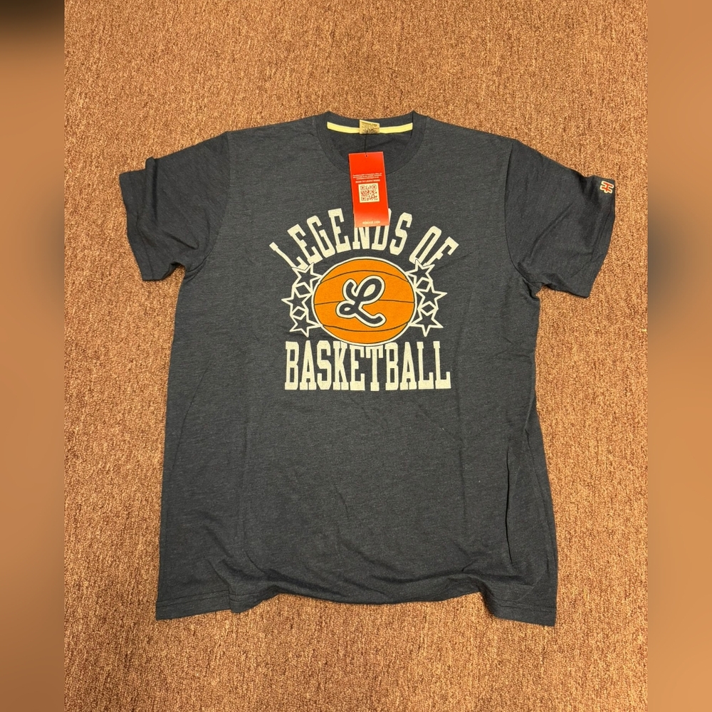Legends of Basketball T-Shirt - Blue